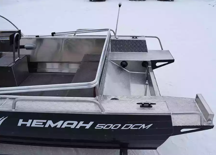 Алюминиевый катер Неман-500 DCM в Санкт-Петербурге