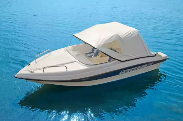 Стеклопластиковый катер Wyatboat-3 (c рундуками) в Санкт-Петербурге