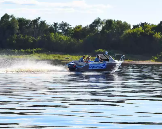 Алюминиевый катер Неман 550 в Санкт-Петербурге