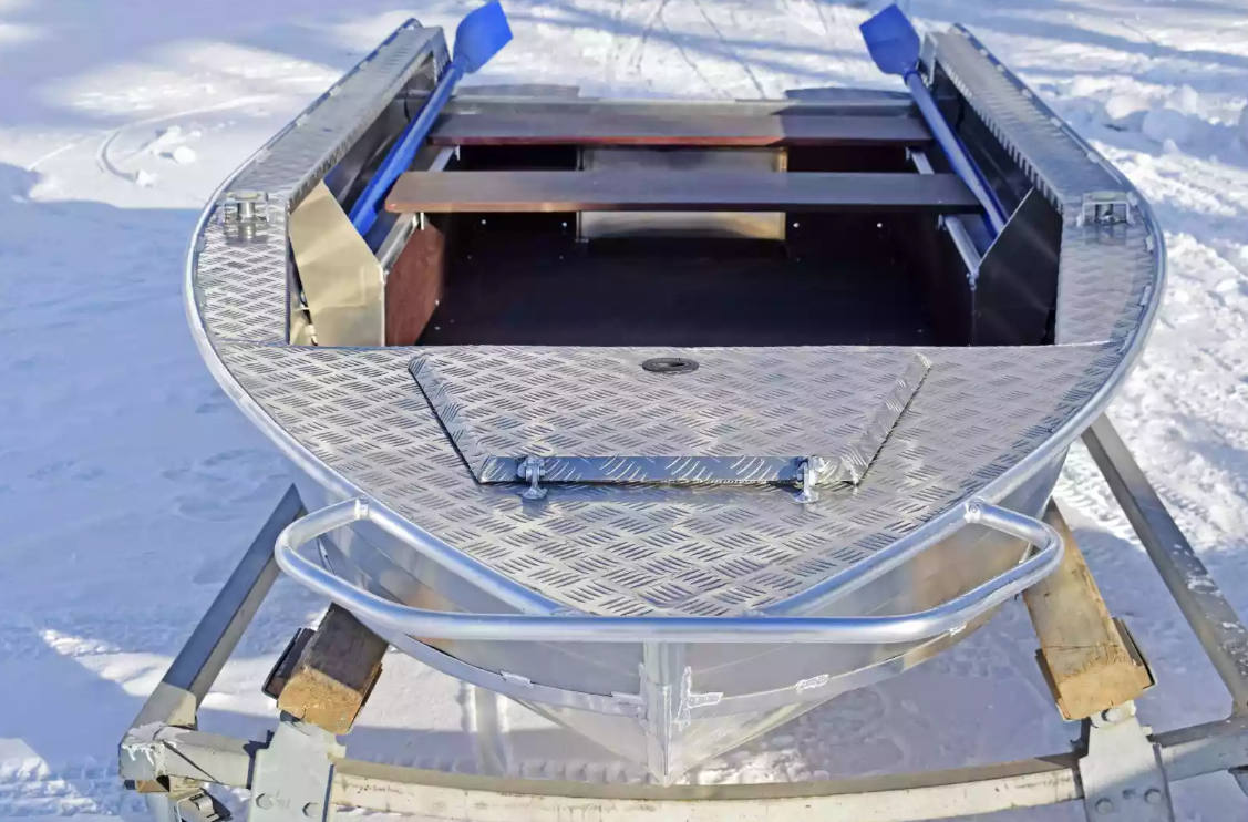 Алюминиевая лодка Wyatboat-370 Р PRO в Санкт-Петербурге