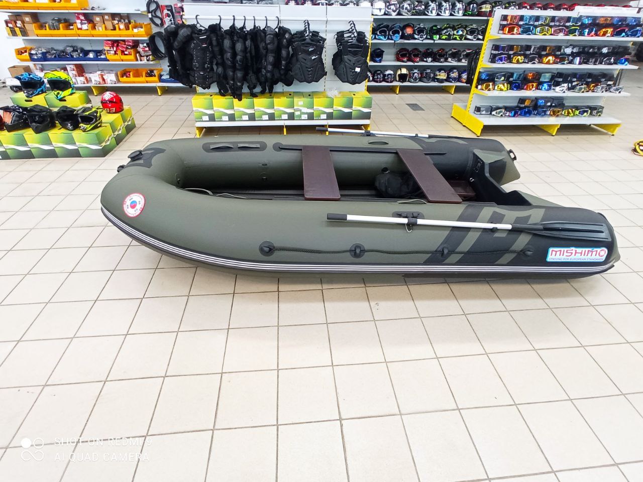 Лодка MISHIMO RIVER JET 390 под водомет в Санкт-Петербурге