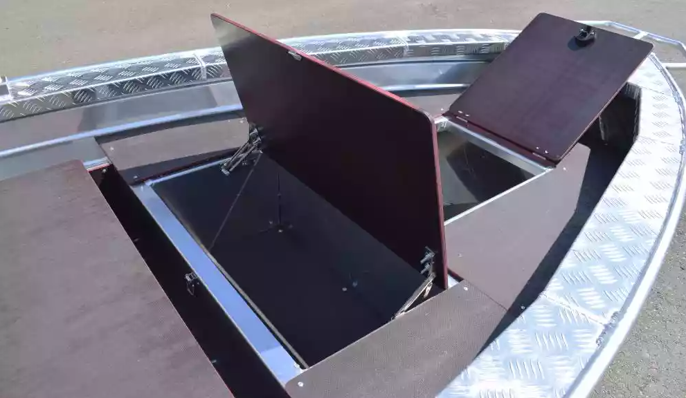 Алюминиевая лодка Wyatboat-390Р Fish в Санкт-Петербурге