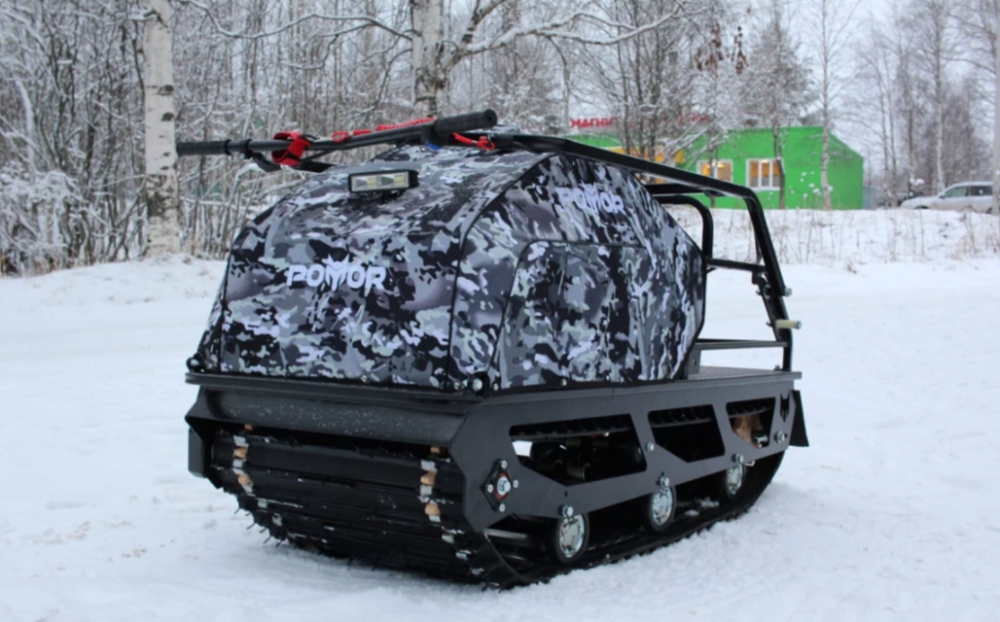 Мотобуксировщик POMOR M-600 PRO K18 в Санкт-Петербурге