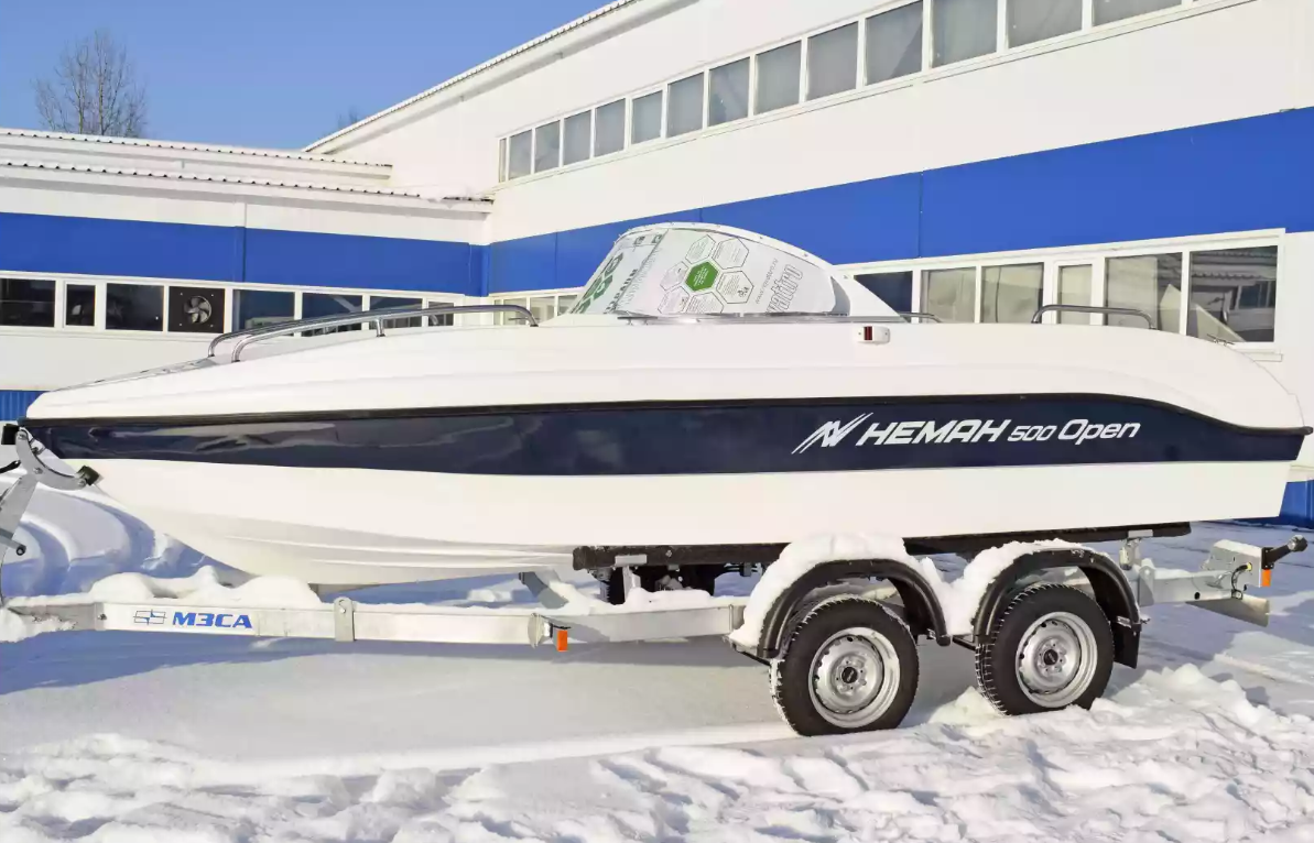 Стеклопластиковый катер Neman-500 Open в Санкт-Петербурге