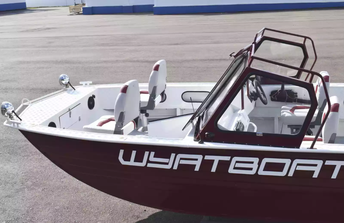 Алюминиевый катер Wyatboat-660 в Санкт-Петербурге