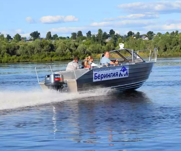 Алюминиевый катер Неман 550 в Санкт-Петербурге