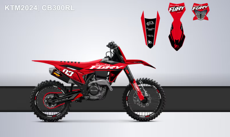 Кроссовый мотоцикл Sanchez Fury CB300RL в Санкт-Петербурге