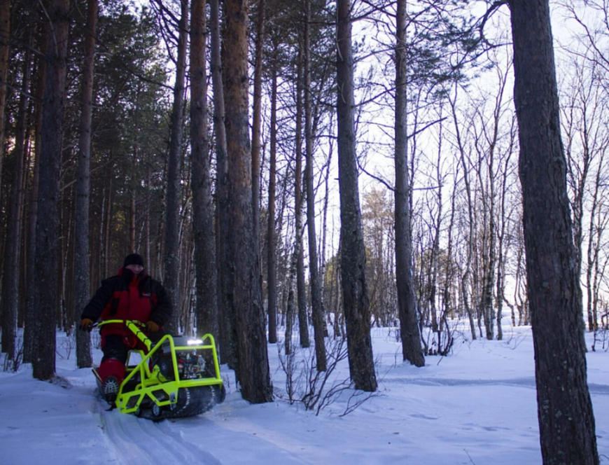 Мотобуксировщик POMOR X-1 PRO K6.5 в Санкт-Петербурге