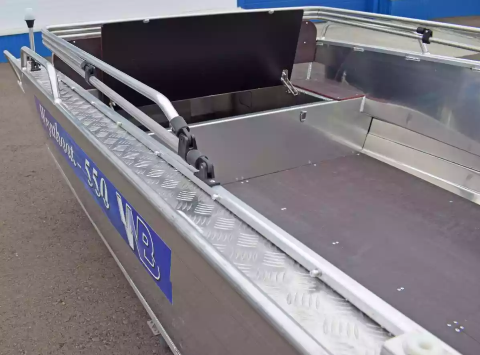 Алюминиевый катер Wyatboat-550 Pro в Санкт-Петербурге