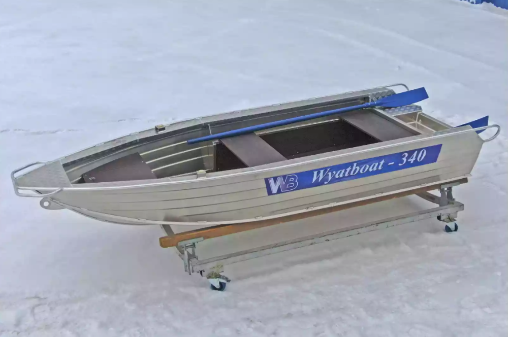 Алюминиевая лодка Wyatboat-340 Р в Санкт-Петербурге