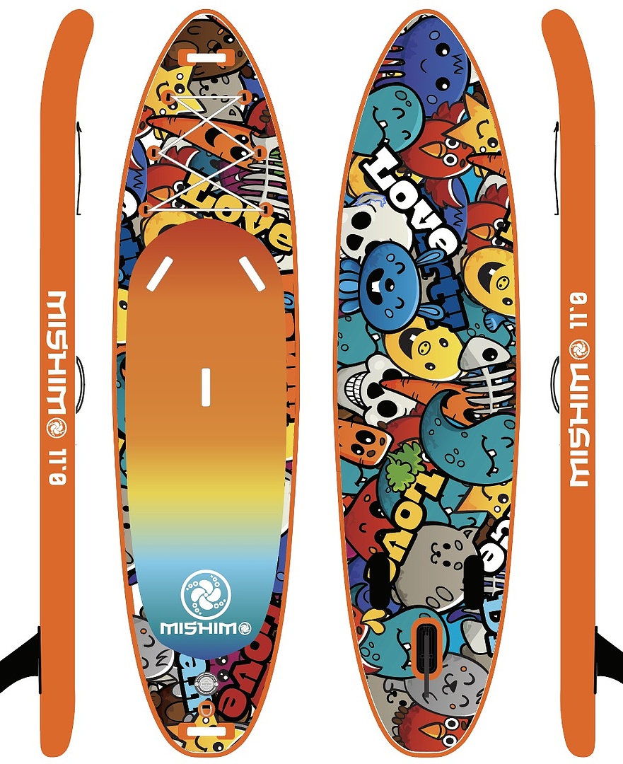 SUP (САП) Доска MISHIMO CRAZY-LINE 10.6’ (325см) в Санкт-Петербурге
