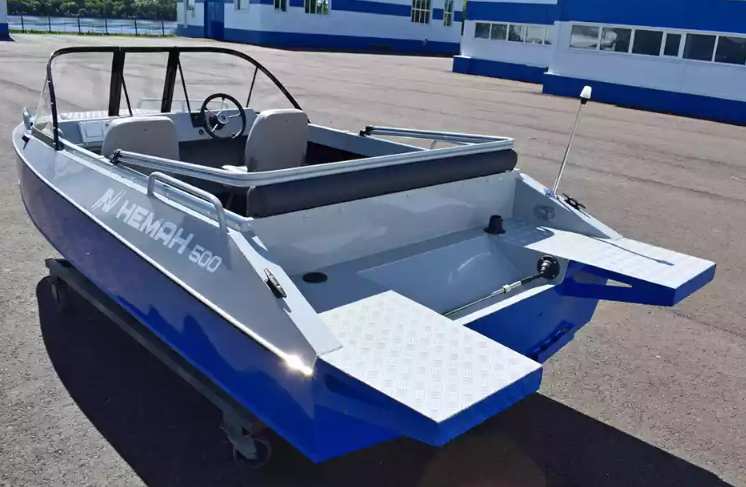 Алюминиевый катер Неман 500 в Санкт-Петербурге