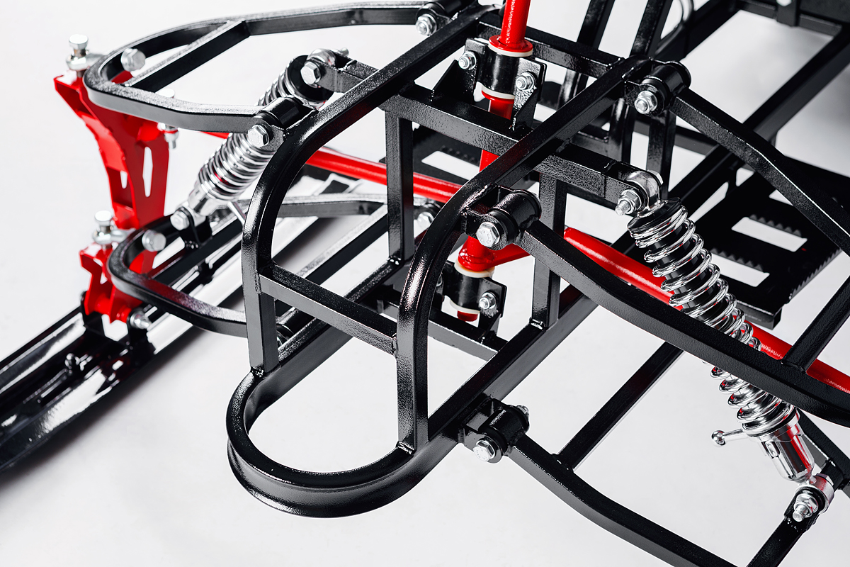 Лыжный модуль IKUDZO с подогревом ручек металлические лыжи в Санкт-Петербурге