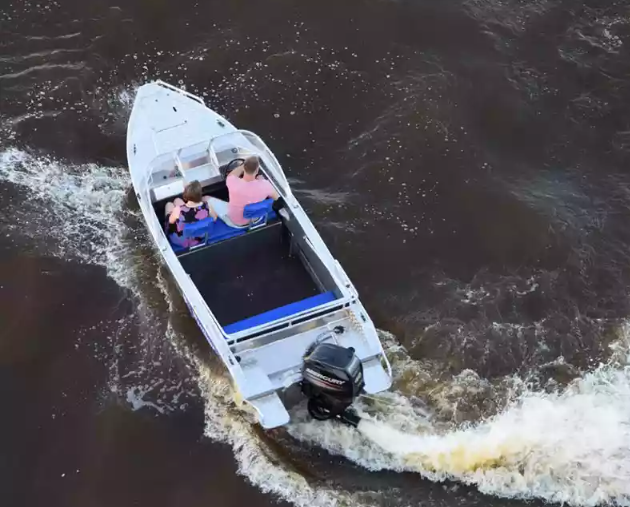 Алюминиевый катер Wyatboat-490 Pro водомет в Санкт-Петербурге