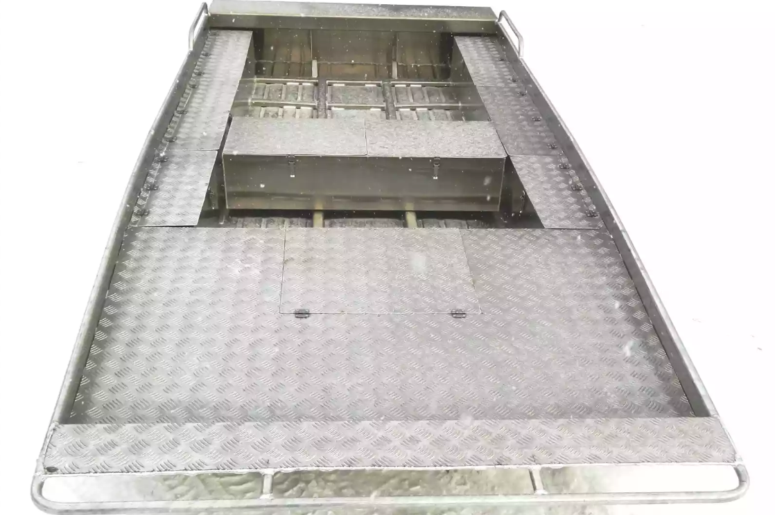 Алюминиевая лодка Wyatboat-390 Jonboat в Санкт-Петербурге