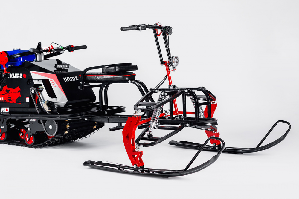 Лыжный модуль IKUDZO с подогревом ручек металлические лыжи в Санкт-Петербурге