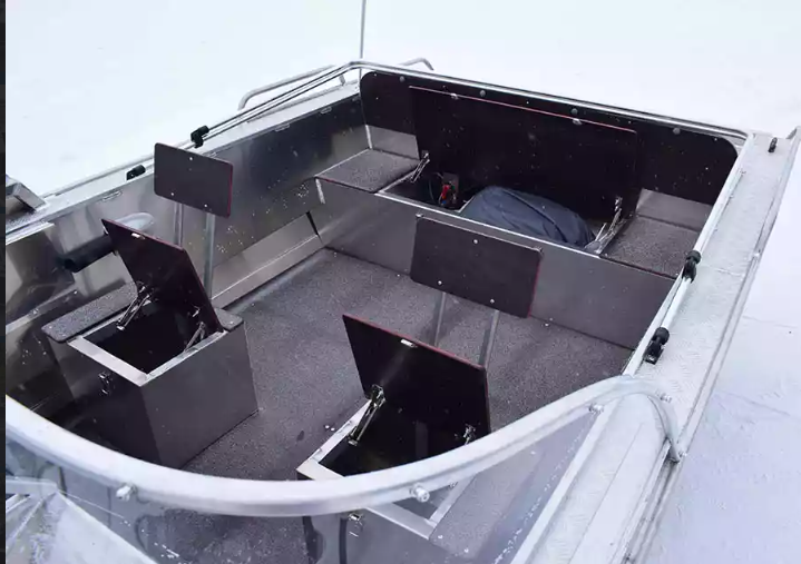 Алюминиевый катер Неман-500 DCM в Санкт-Петербурге