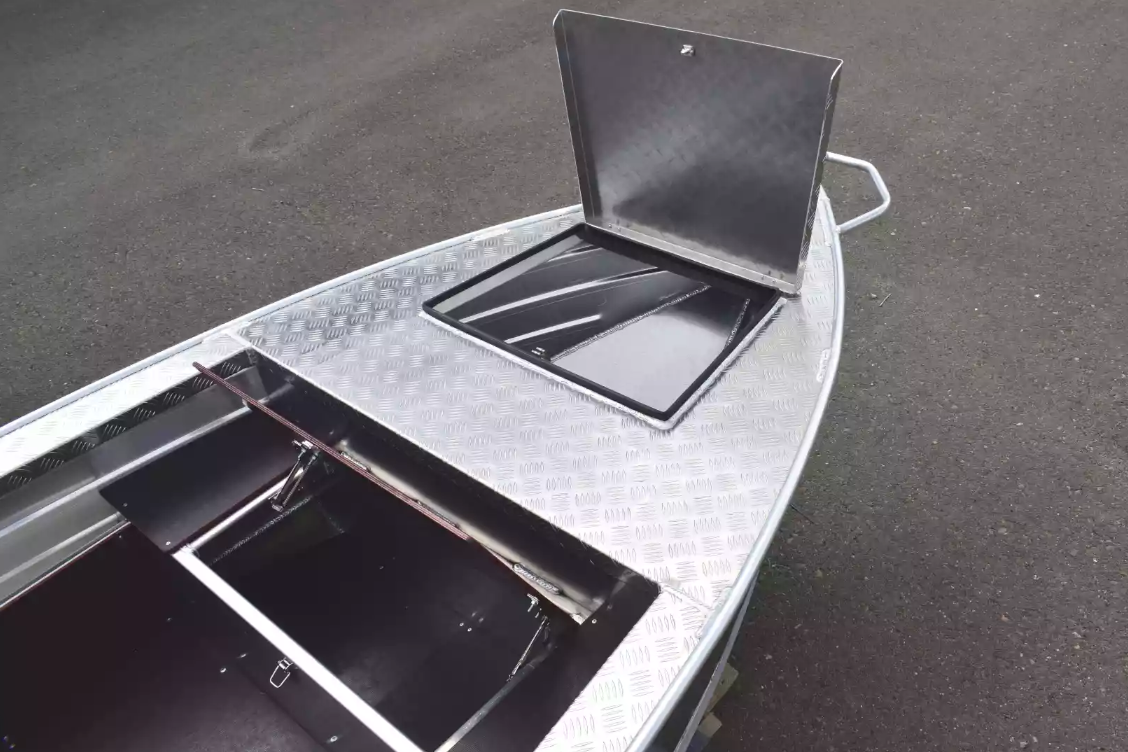 Алюминиевая лодка Wyatboat-390Р PRO в Санкт-Петербурге