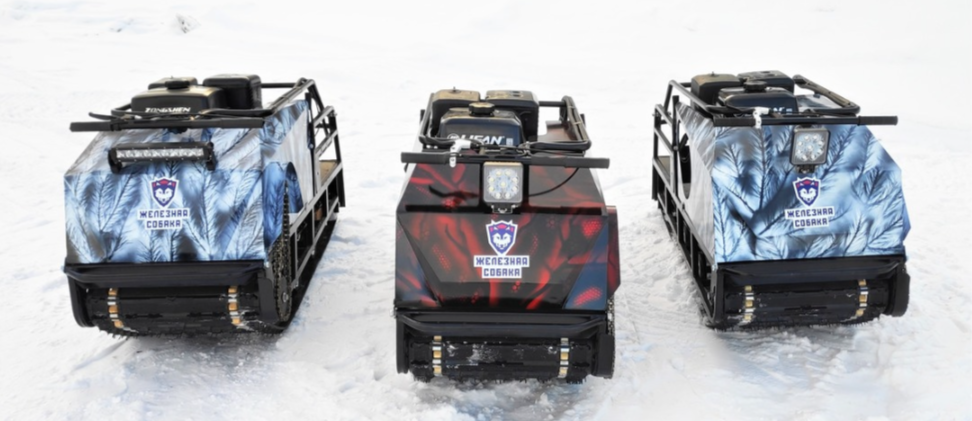 Мотобуксировщик Irondog (Железная собака) M500 9 Камуфляж Охотник в Санкт-Петербурге