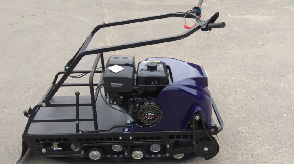 МОТОБУКСИРОВЩИК БУРЛАК-M2 LFK 9 л.с. (передний привод, катки) Б/У в Санкт-Петербурге