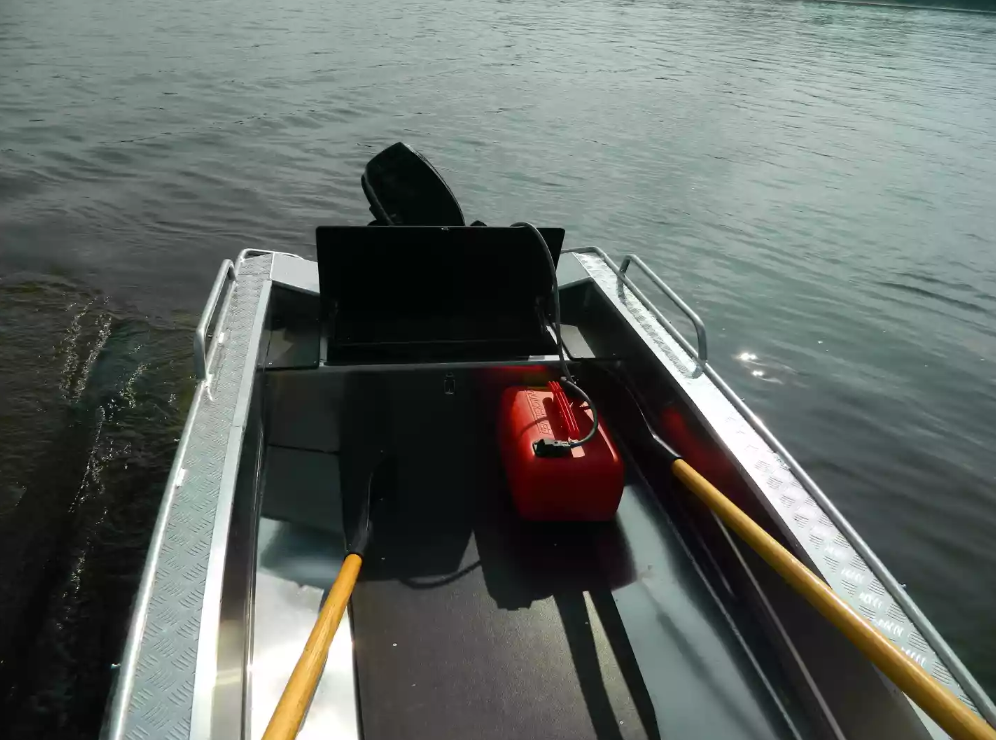 Алюминиевая лодка Wyatboat-390 У в Санкт-Петербурге