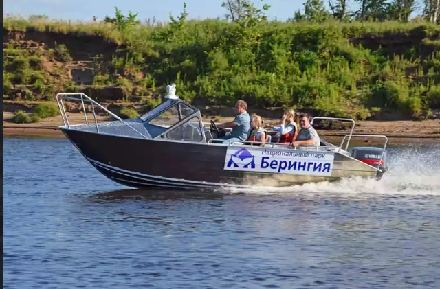 Алюминиевый катер Неман 550 в Санкт-Петербурге