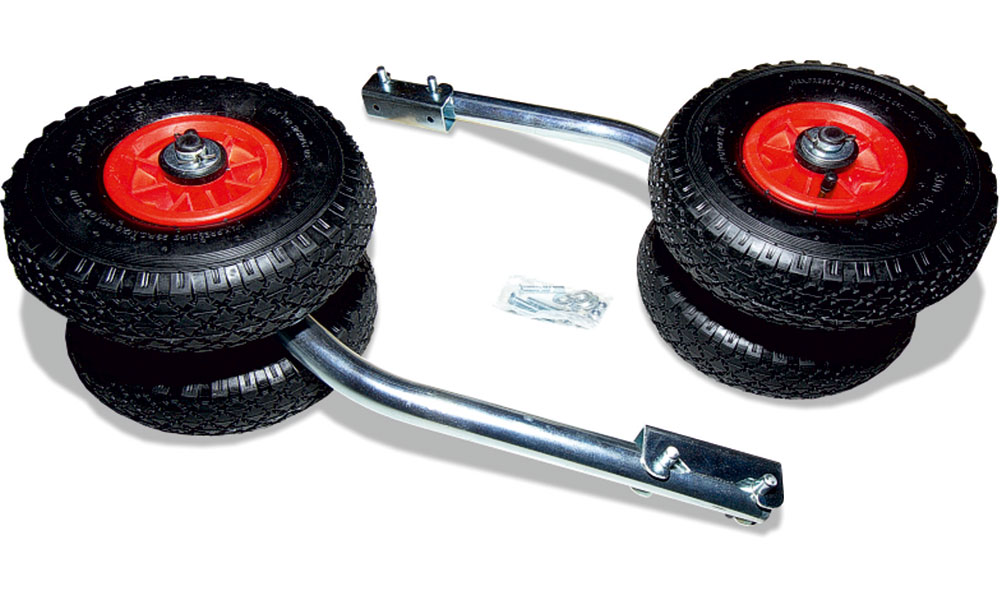 Транцевые колеса модульные двойные усиленные (быстросъемные) в Санкт-Петербурге