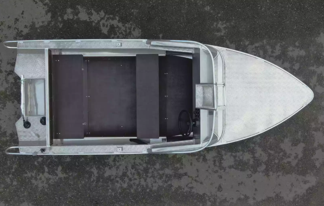 Алюминиевая лодка Wyatboat-390 Pro в Санкт-Петербурге