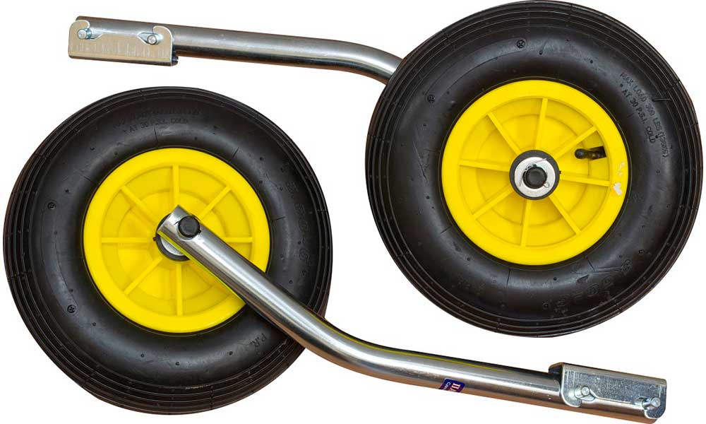 Транцевые колеса 330 мм модульные удлиненные в Санкт-Петербурге