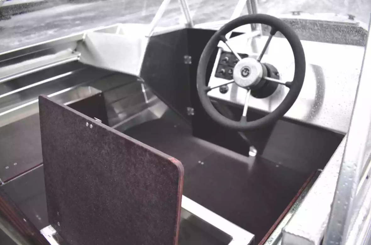 Алюминиевый катер Wyatboat-460 DCM NEW в Санкт-Петербурге