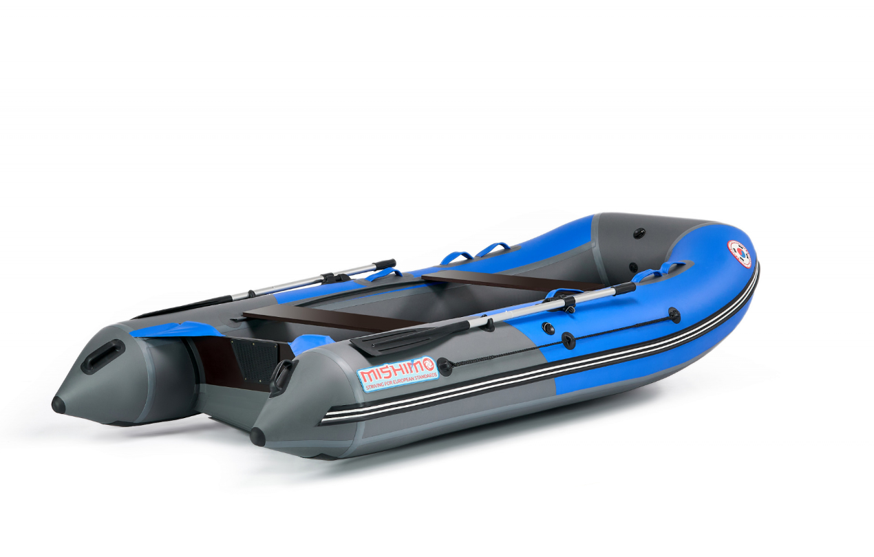 КОМПЛЕКТ ЛОДКА MISHIMO PRO 350 + ЛОДОЧНЫЙ МОТОР MARLIN MP 9.9 (15) AMHS PROLINE в Санкт-Петербурге