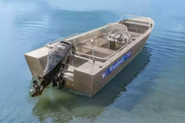 Алюминиевый катер Wyatboat-700 в Санкт-Петербурге