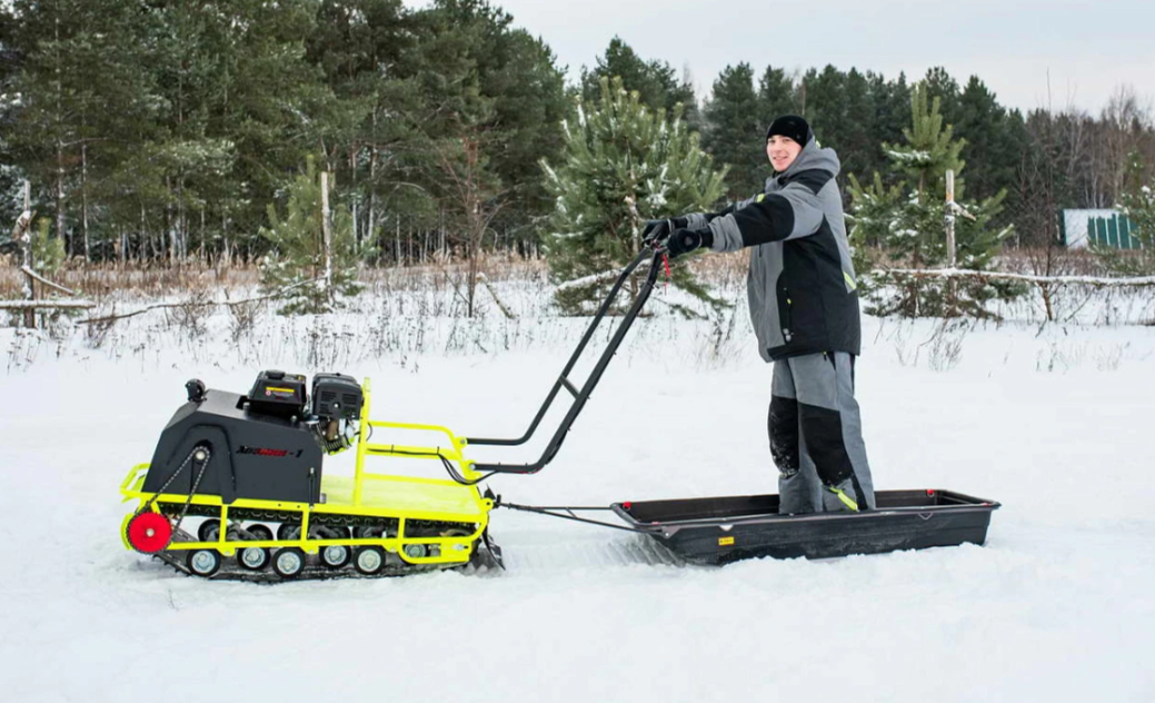 Мотобуксировщик Бурлак ХОЗЯИН-1 (капот металл) в Санкт-Петербурге