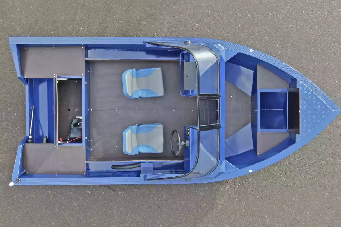 Алюминиевый катер Неман-420 DCM в Санкт-Петербурге