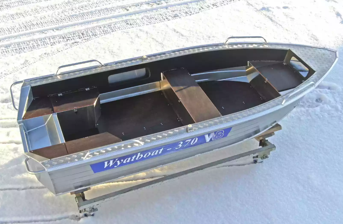 Алюминиевая лодка Wyatboat-370 в Санкт-Петербурге