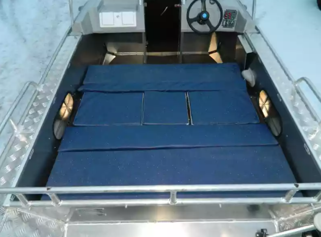 Алюминиевый катер Wyatboat-430T DCM Трансформер в Санкт-Петербурге