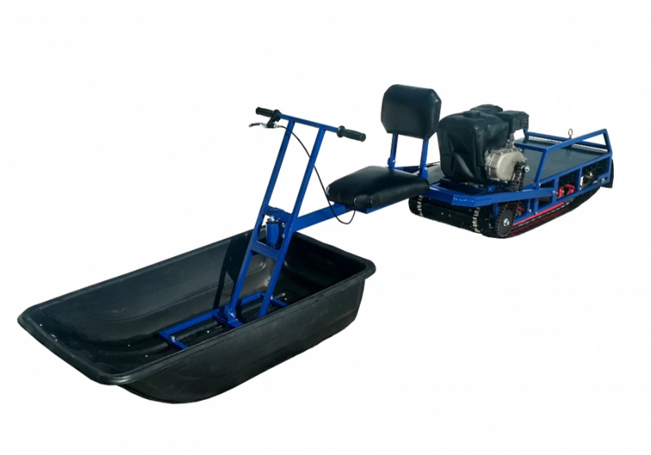 Мотобуксировщик толкач Альбатрос-XL8 с модулем. Без фары, тележки в Санкт-Петербурге