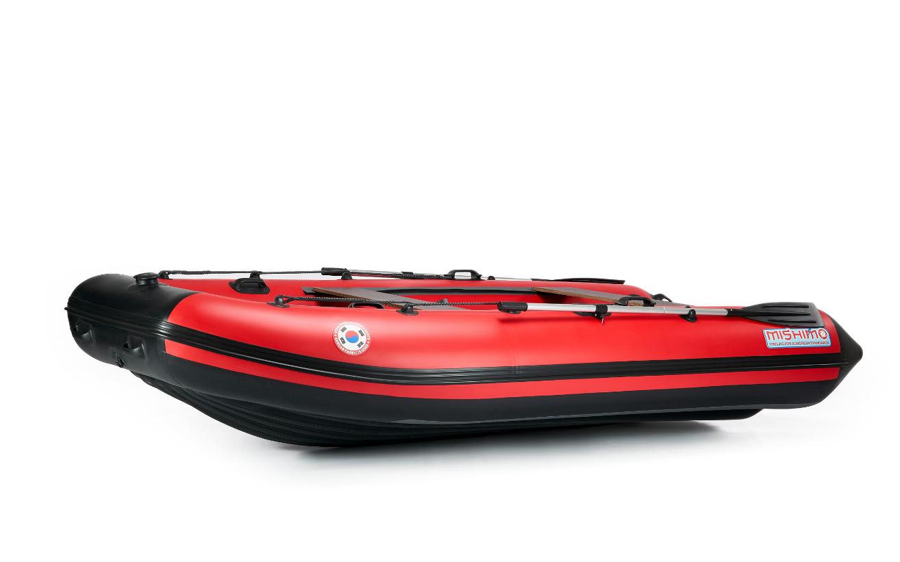 КОМПЛЕКТ ЛОДКА MISHIMO RAPID 380 PRO+ ЛОДОЧНЫЙ МОТОР MARLIN MP 9.9 (20) AMHS PROLINE FORCE в Санкт-Петербурге