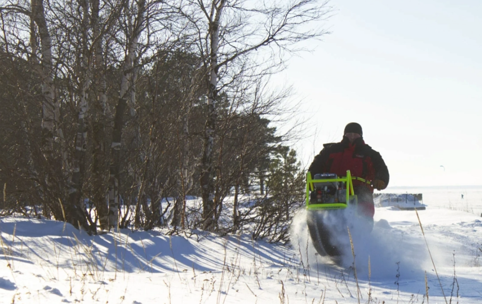 Мотобуксировщик POMOR X-1 PRO K6.5 в Санкт-Петербурге