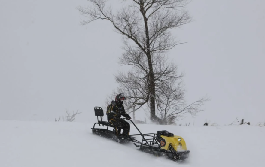 Мотобуксировщик РЫБАК PKD. PSD 20 л.с. (длинная база 1430мм) в Санкт-Петербурге