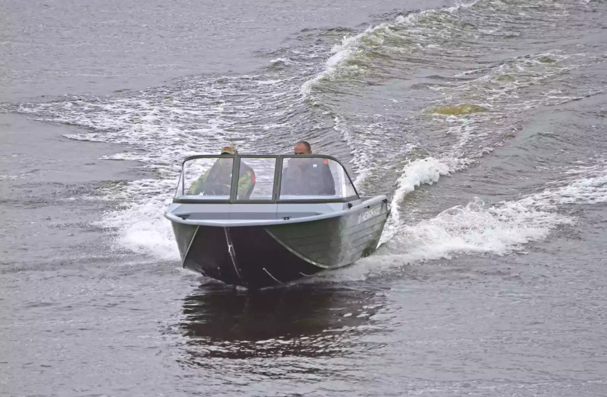 Алюминиевый катер Неман-450 DC NEW в Санкт-Петербурге