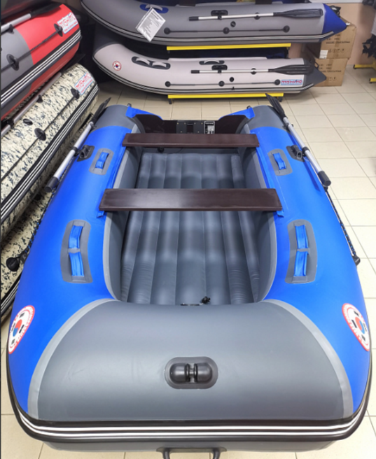 КОМПЛЕКТ Лодка MISHIMO PRO 350 + ЛОДОЧНЫЙ МОТОР MARLIN MP 9.9 (20) AMHS PRO в Санкт-Петербурге