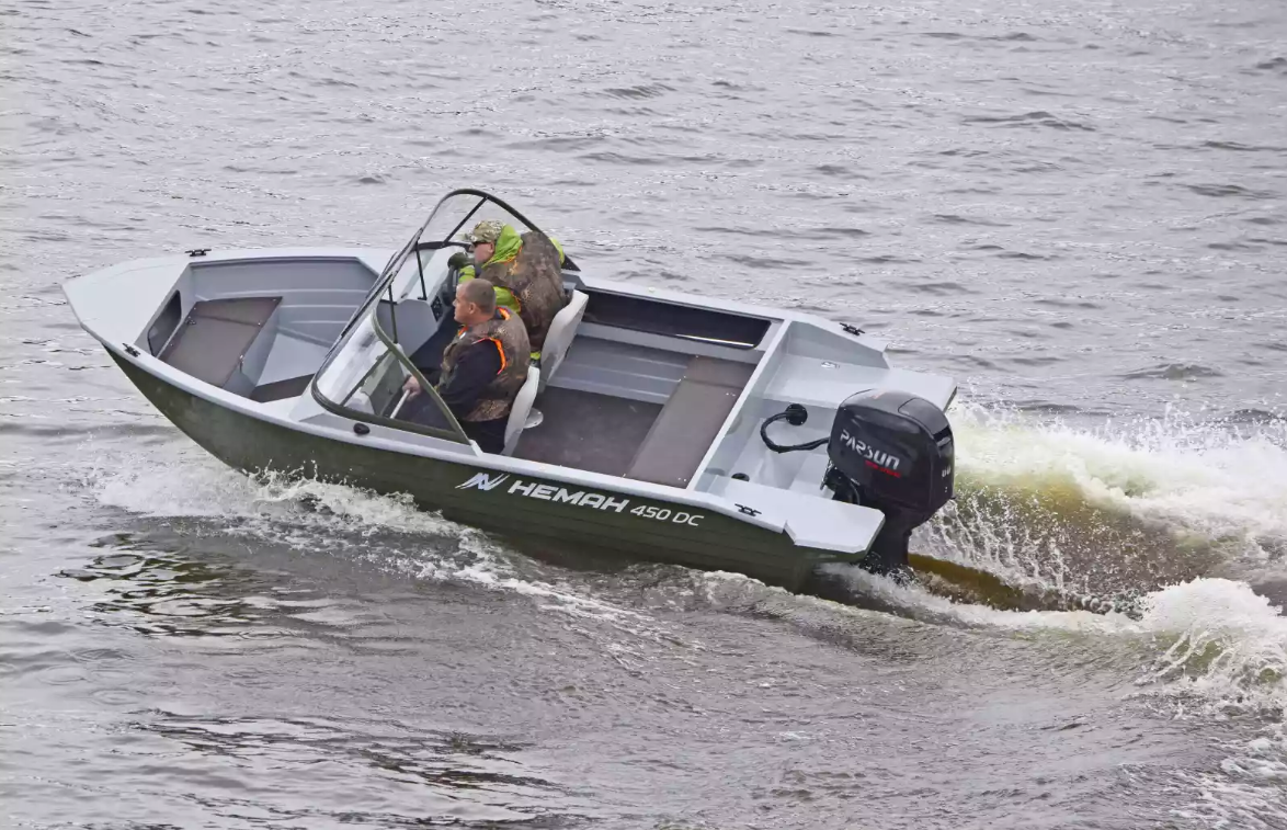 Алюминиевый катер Неман-450 DC NEW в Санкт-Петербурге