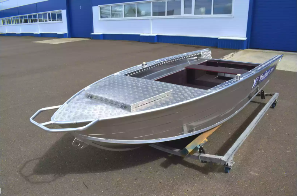 Алюминиевая лодка Wyatboat-390Р PRO в Санкт-Петербурге