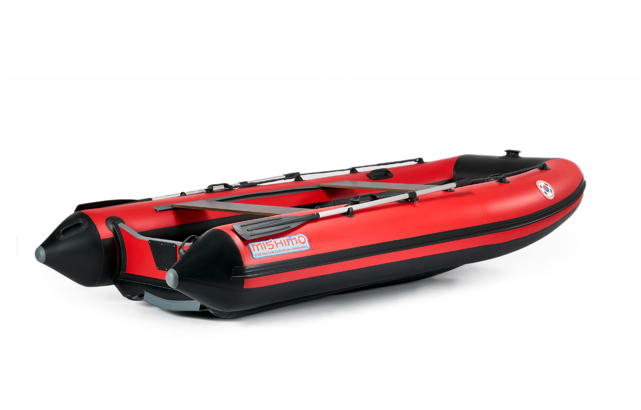 КОМПЛЕКТ ЛОДКА MISHIMO RAPID 360 PRO + ЛОДОЧНЫЙ МОТОР MARLIN PROLINE MP 9.9 (15) AMHS в Санкт-Петербурге