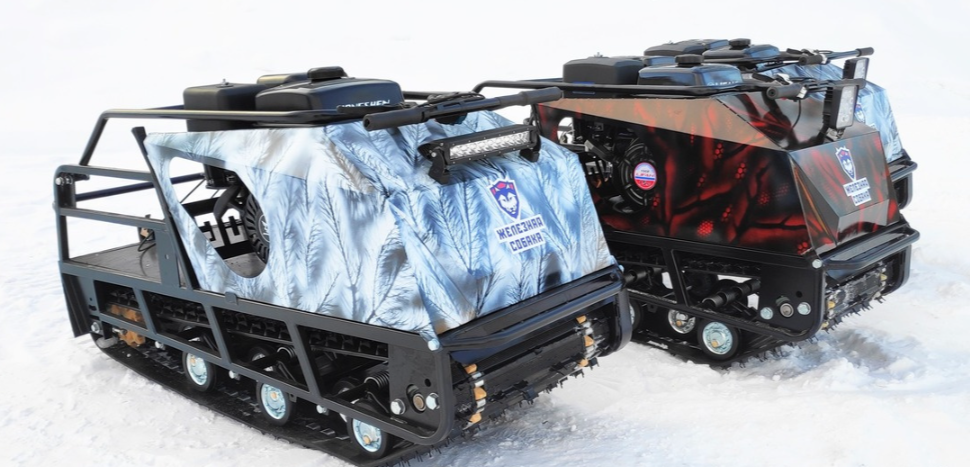 Мотобуксировщик Irondog (Железная собака) M500 9 Камуфляж Охотник в Санкт-Петербурге