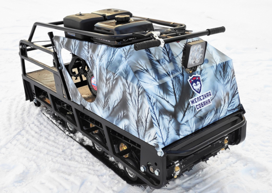 Мотобуксировщик Irondog (Железная собака) M500 9 Камуфляж Охотник в Санкт-Петербурге