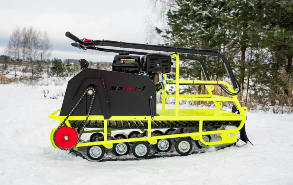 Мотобуксировщик Бурлак ХОЗЯИН-1 (капот металл) в Санкт-Петербурге