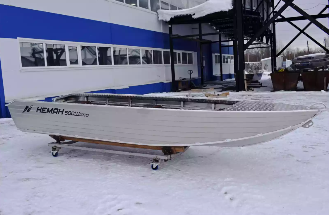 Алюминиевая лодка Neman-500 Шило в Санкт-Петербурге
