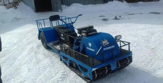 Мотобуксировщик POMOR X-2 K20 в Санкт-Петербурге